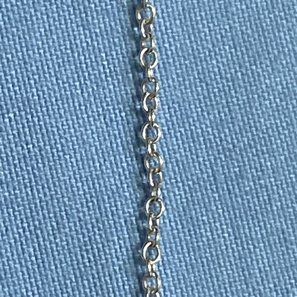 Tiffany & Co. Sterling Open Heart Necklace - Picture 8 of 11